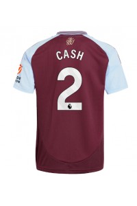 Aston Villa Matty Cash #2 Fotballdrakt Hjemme Klær 2024-25 Korte ermer